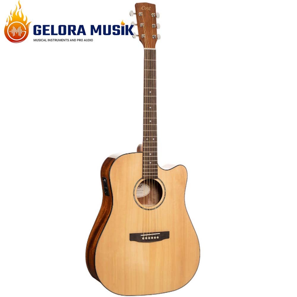 Gitar Akustik Elektrik Cort EARTH-60CE-NAT
