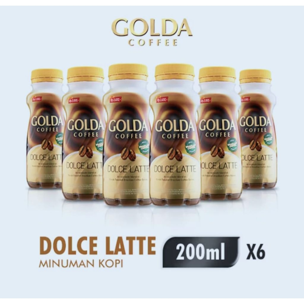 

satu slop golda coffeee dolce latte
