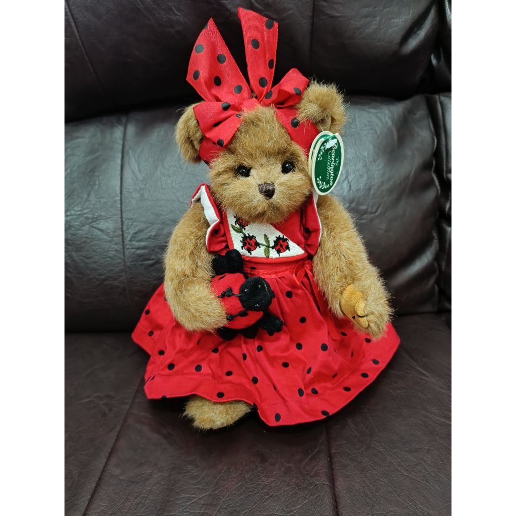 Boneka The Bearington collection teddy bear "lady&bug"