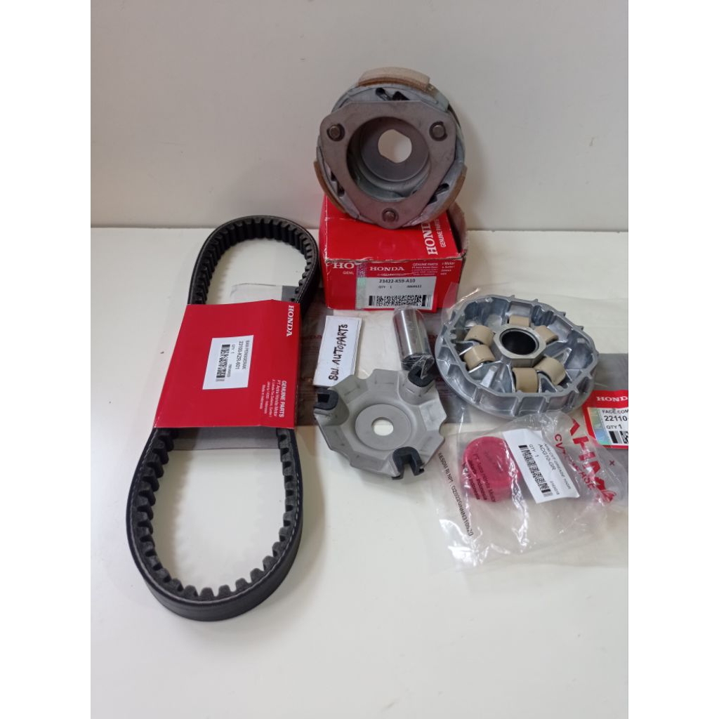 PAKET HEMAT KAMPAS GANDA ASSY HONDA VARIO 125 OLD NEW KODE--KZR