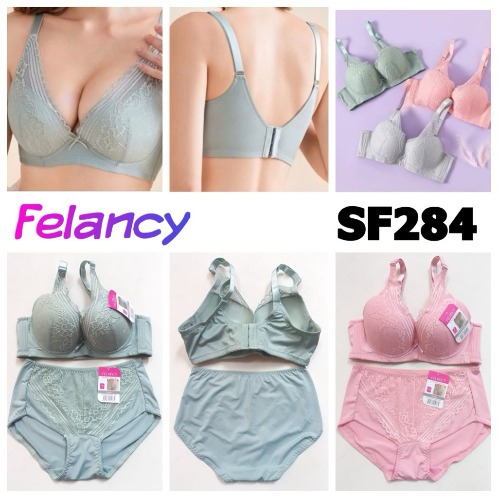 SF284 felancy push up bra set 34B 36B