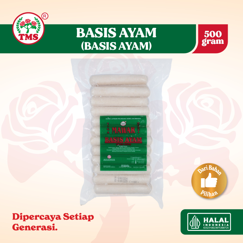 

MAWAR Basis Ayam 500gr Halal | Frozen Food, Tahan Lama, Harga Hemat