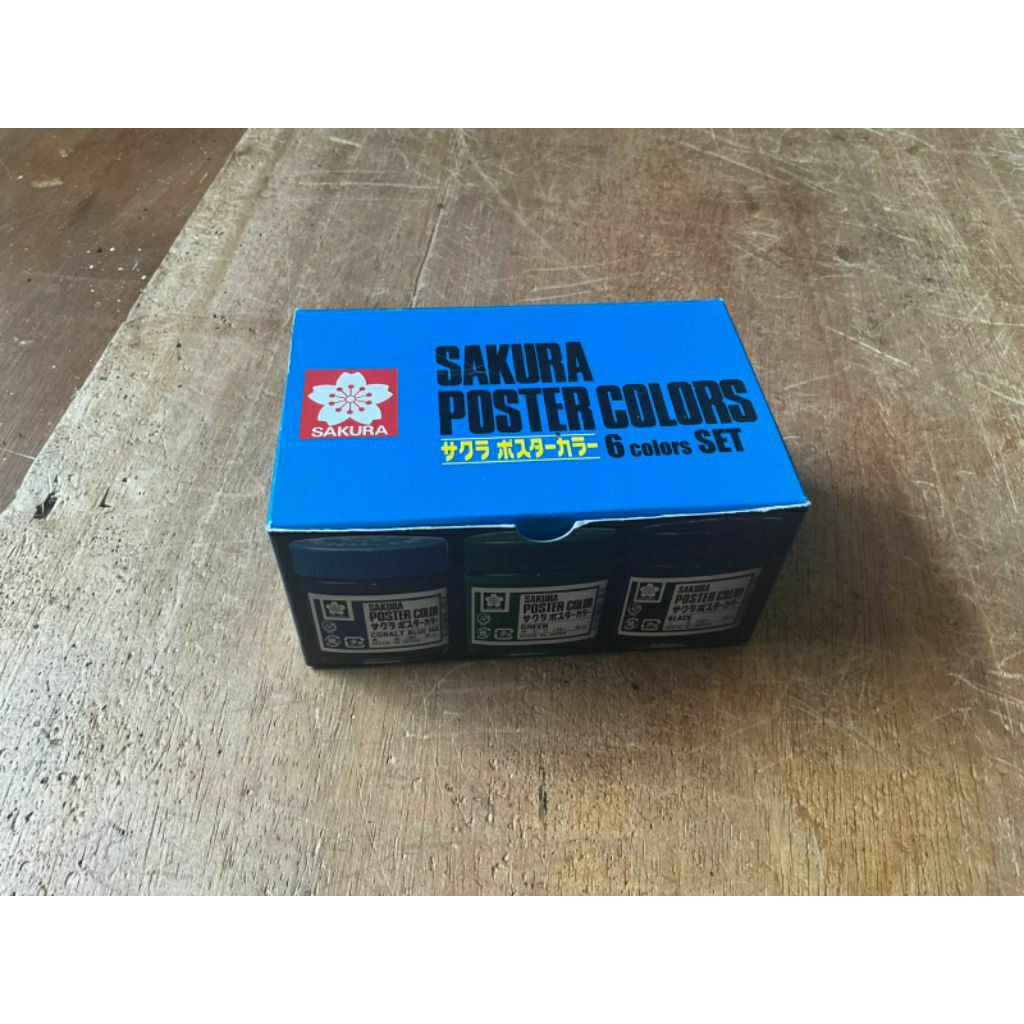 

Sakura Poster Colors 6 set