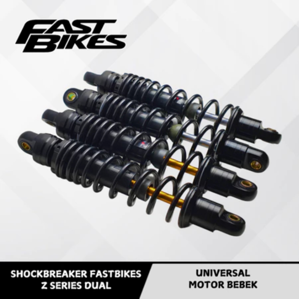 SHOCKBREAKER BEBEK NON TABUNG FAST BIKES MODEL KTC RAZOR UK 280MM 320MM 340MM UNIVERSAL SUPRA F1ZR J