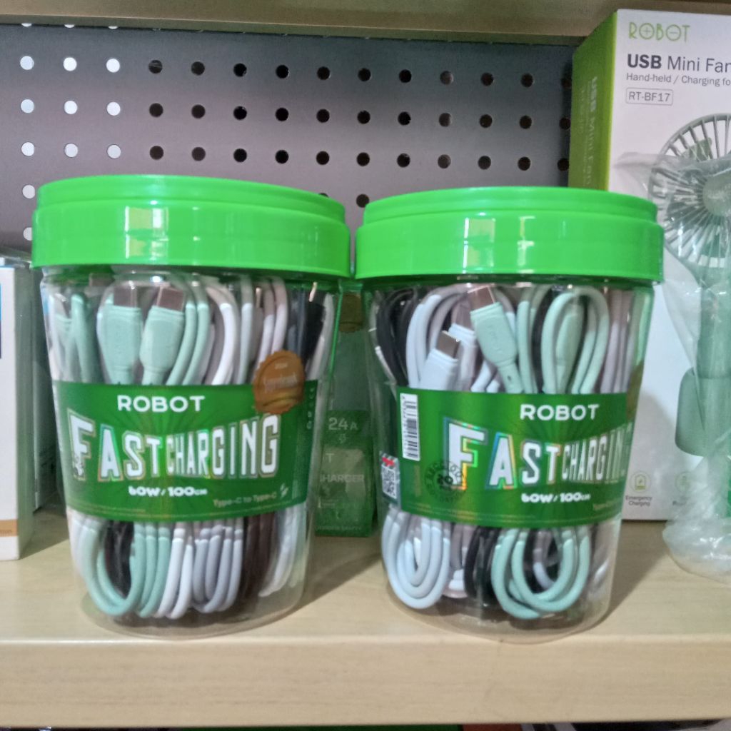 Kabel PD Robot RBCC100 II Type C ke Type C 100cm (1Toples) 20pcs