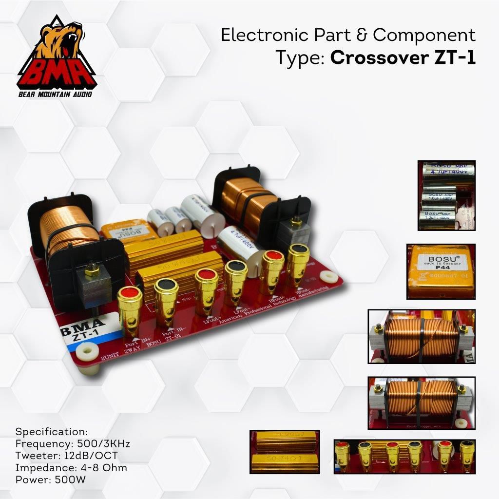 Crossover Pasif 2 Way BMA ZT-1