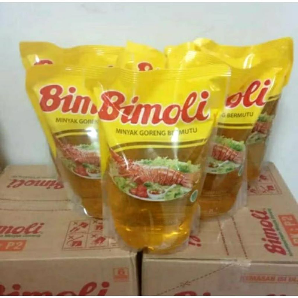 MINYAK KARTONAN BIMOLI minyak 2L ,,1 karton isi 6pouch