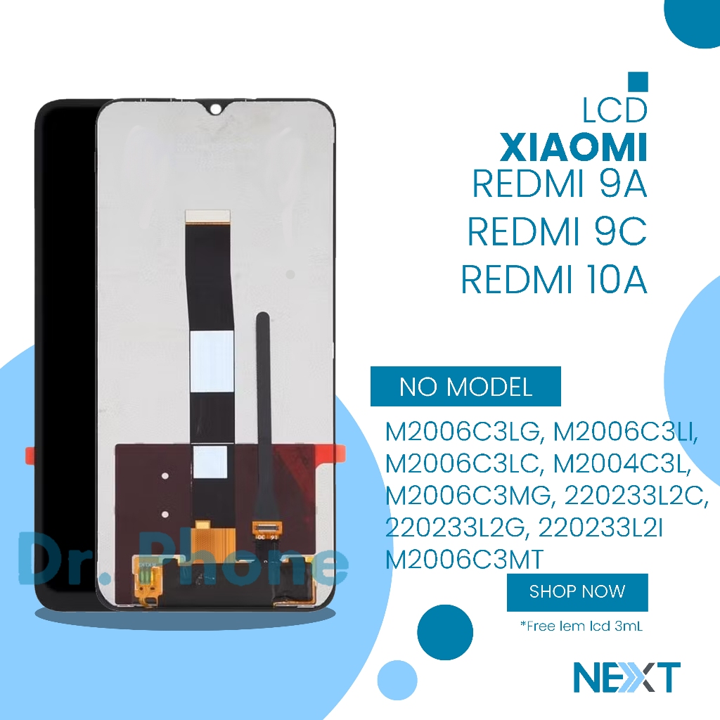 LCD Xiaomi Redmi 9a / LCD Xiaomi Redmi 9C / LCD Xiaomi Redmi 10A Fullset Touchscreen