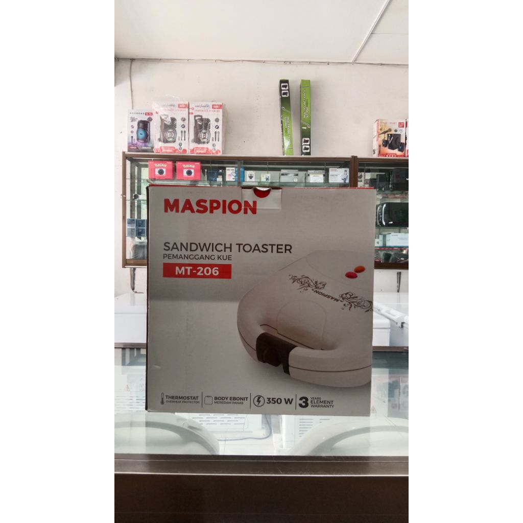 Sandwich Toaster Maspion MT 206