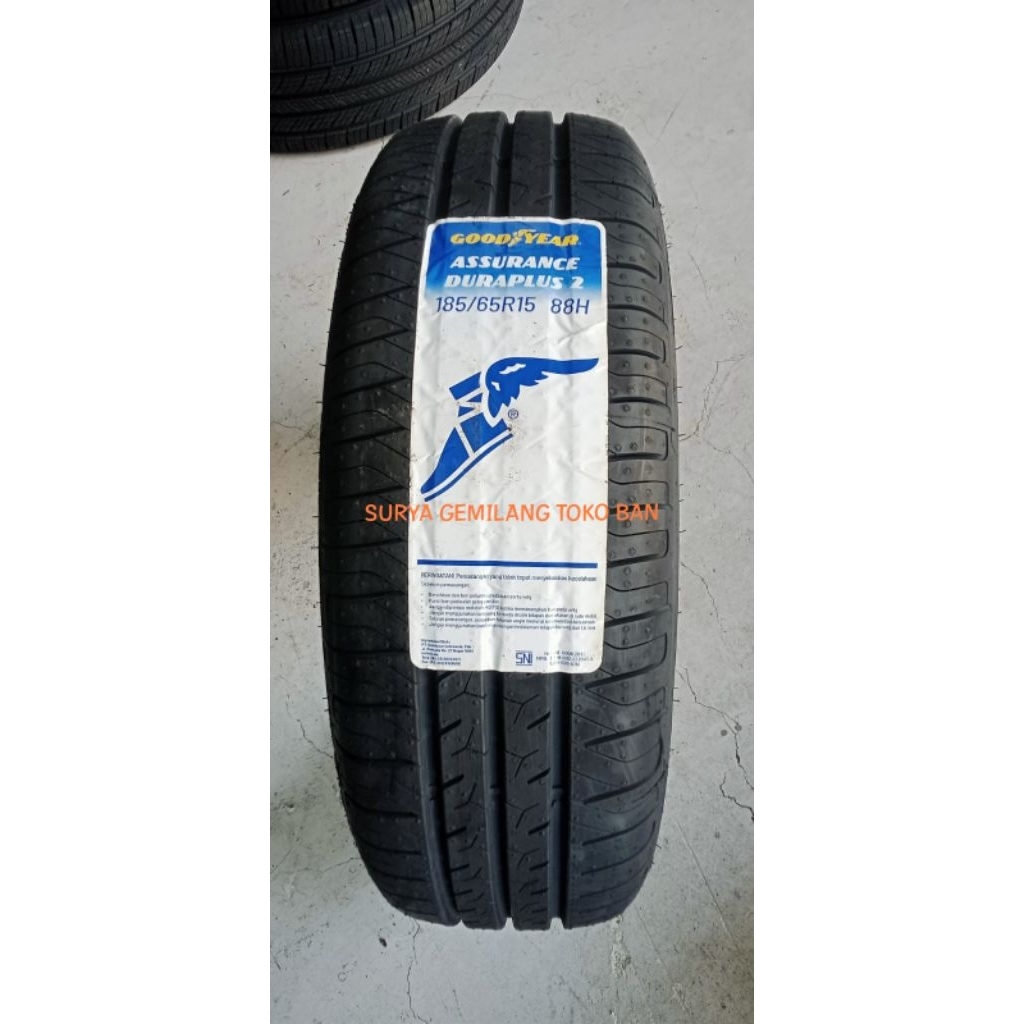 GOODYEAR ASS. DURAPLUS 2 185 65 R15 (ERTIGA, LIVINA) - GARANSI 1 THN