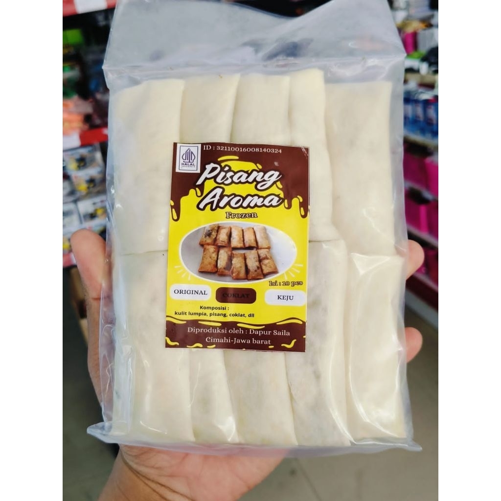 PISANG AROMA Frozen Food Isi 10 Pcs