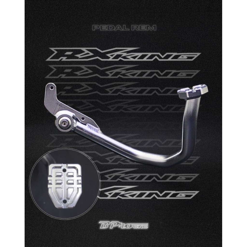 Pedal Rem Fizr RX King Bpro injakan Rem belakang RXKing Brake lever pijakan kaki rem tuas rem rxk rx
