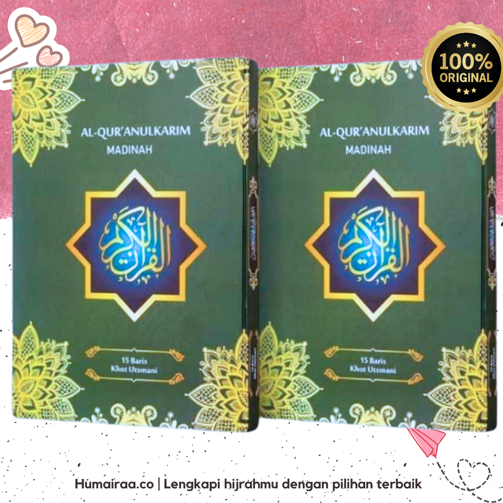 Al QURAN Samsia A3 TANPA TERJEMAH untuk lansia ukuran jumbo Lestari Books 100% DIJAMIN ORIGINAL al q