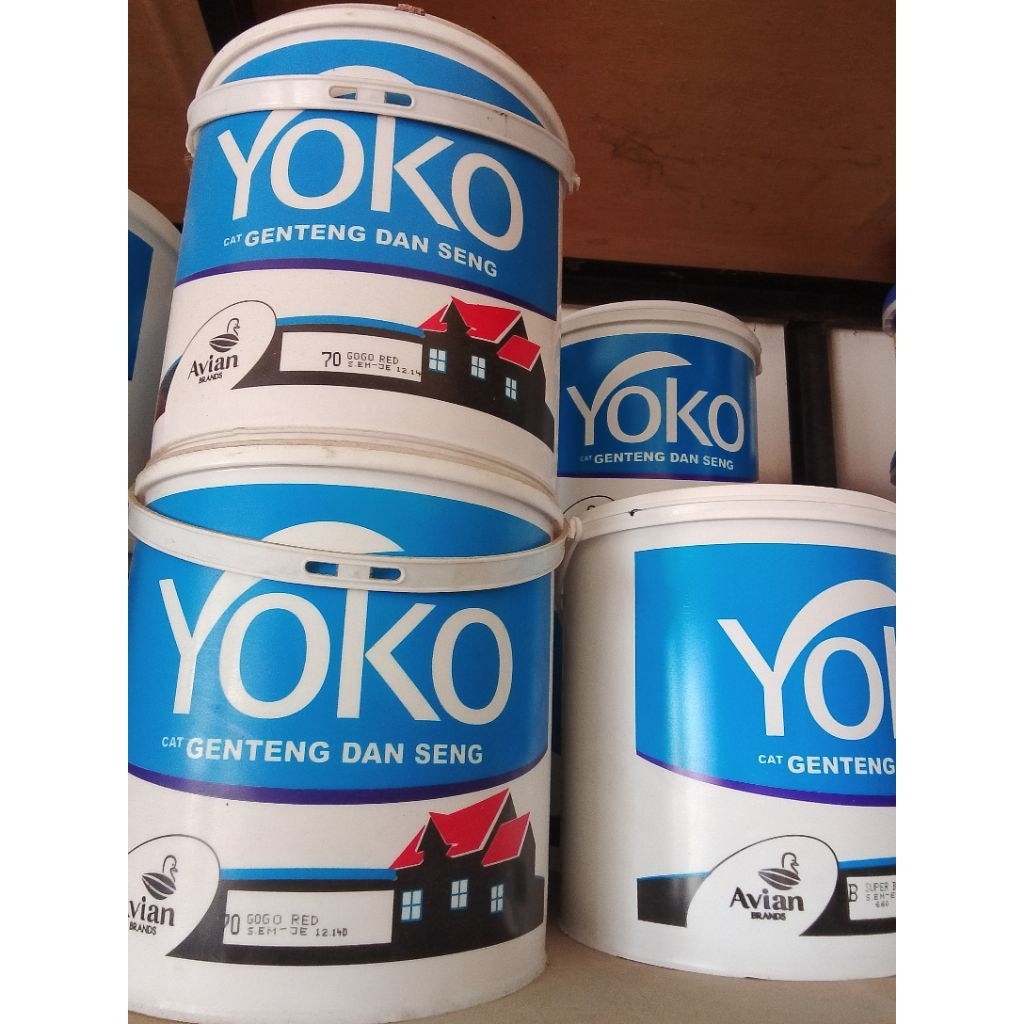 Cat Genteng Dan seng merk yoko