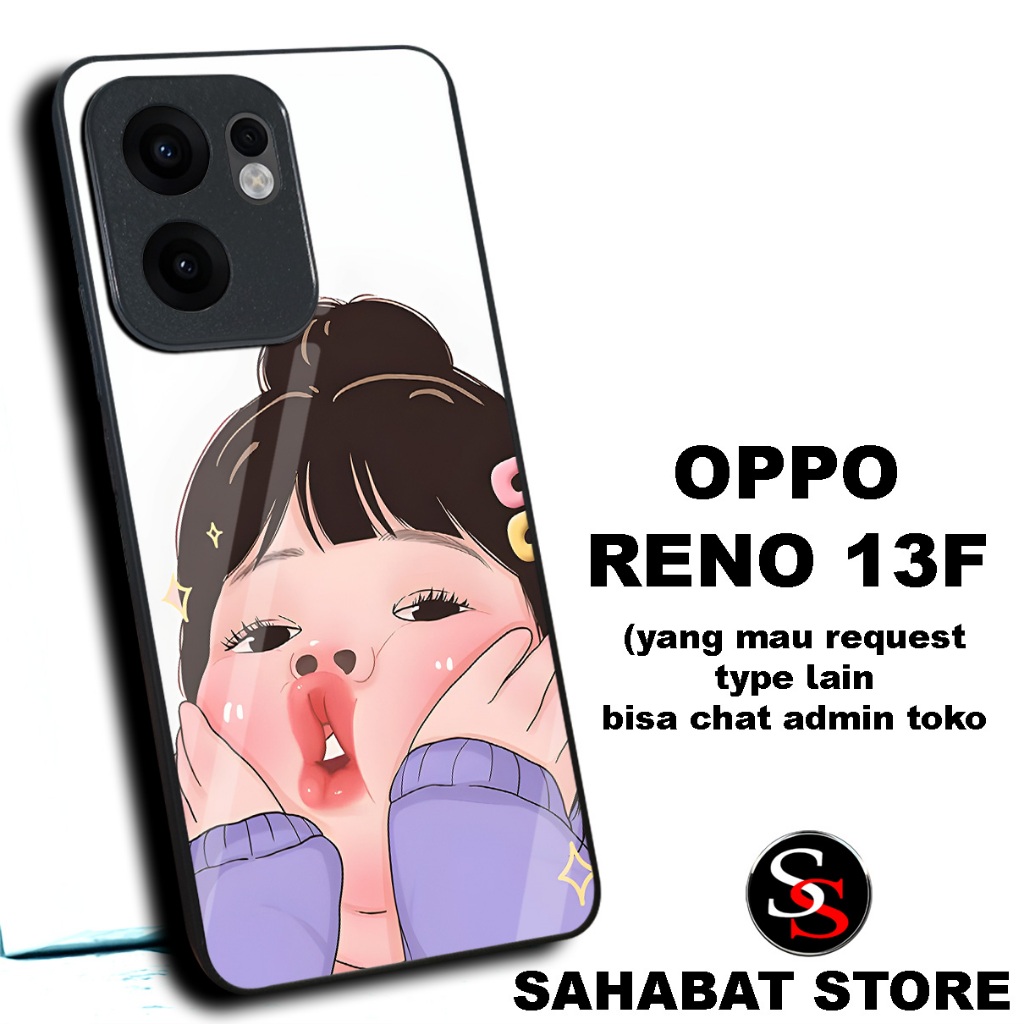 softcase glossy Oppo Reno 13F/S12/Case Hp Oppo Reno 13F dan all type smart phone & android/casing hp