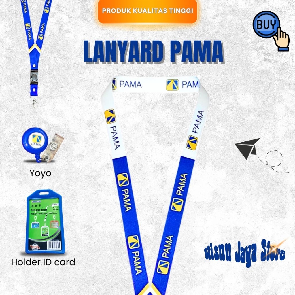 

LANYARD TALI ID CARD PAMA TERBARU | LANYARD PAMA GROSIR TERMURAH & BERKUALITAS