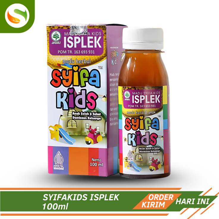 Madu ISPLEK Syifa Kids Madu Anak Untuk Mengatasi Masalah Pernafasan TBC Asma dan Sesak Nafas