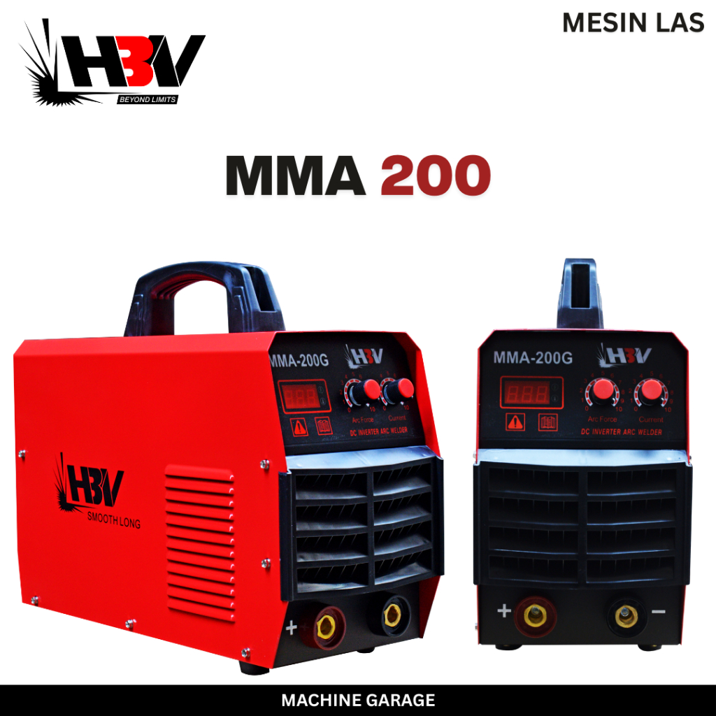 Mesin las MMA 200 HBV