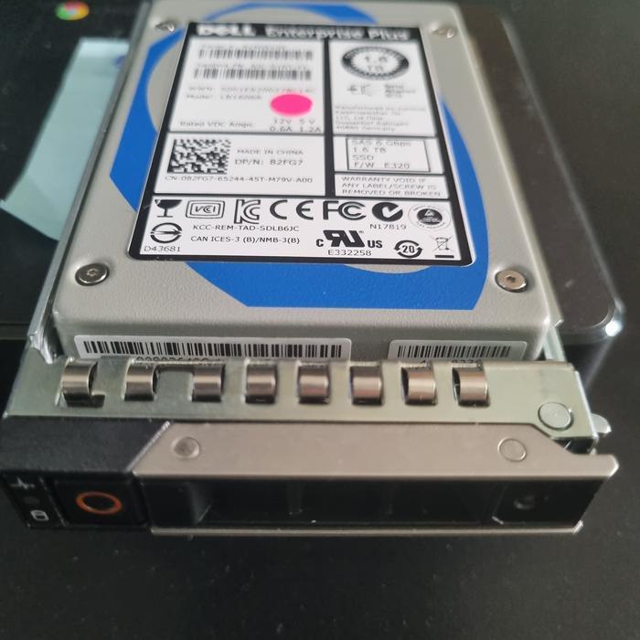HARDISK SSD SAS DELL ENTERPRISE 1.6TB PLUS BRAKET