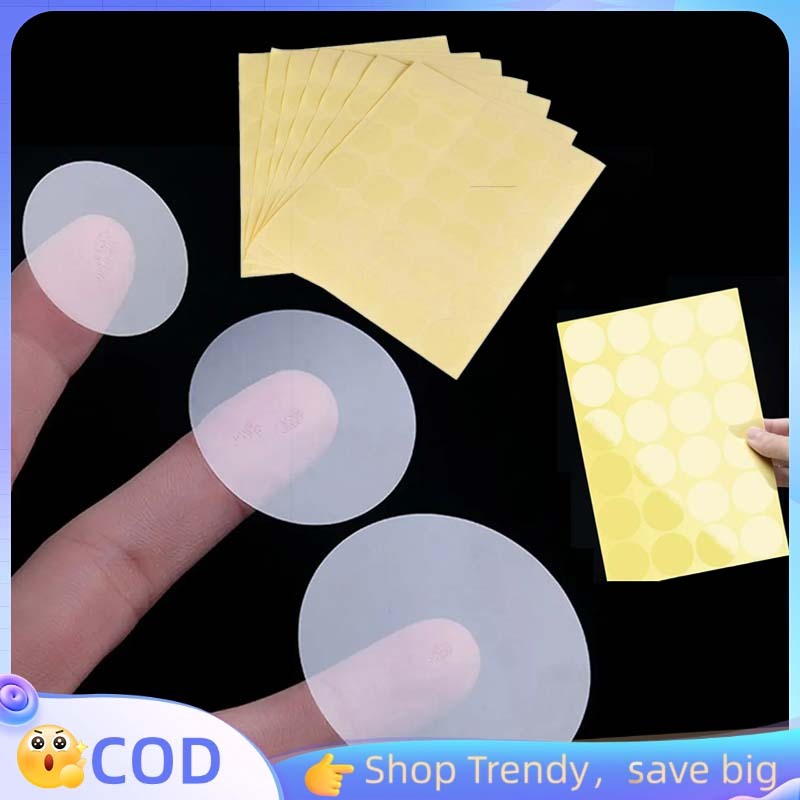 Stiker Segel Transparan Sticker Label Transparan Sticker Segel Bulat Sticker Segel Aesthetic