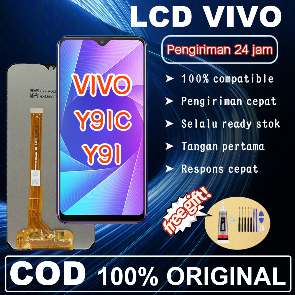 ASLI 100%-- LCD Vivo Y91 Y91C Original LCD Touchscreen 100% Fullset TOUCHSCREEN FULLSET COMPLETE ORI