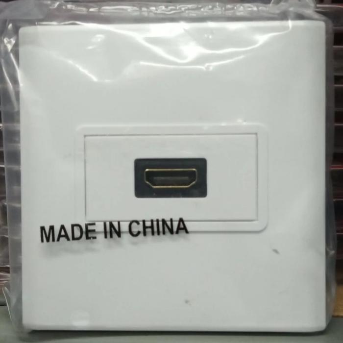 FACEPLATE HDMI / OUTLET HDMI / WALL PLATE HDMI / STOP KONTAK HDMI