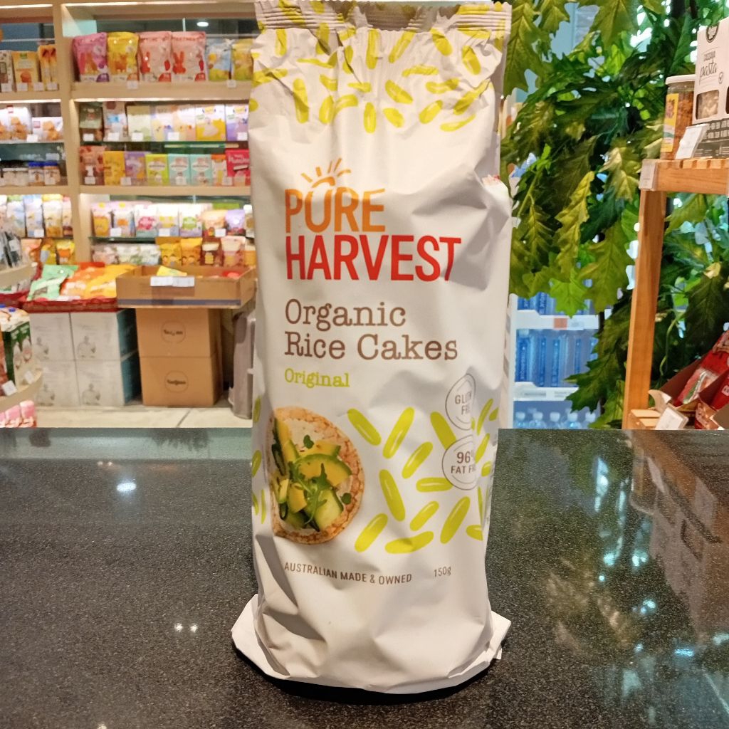 Rice Cakes Organic Original by Pure Harvest 150gr