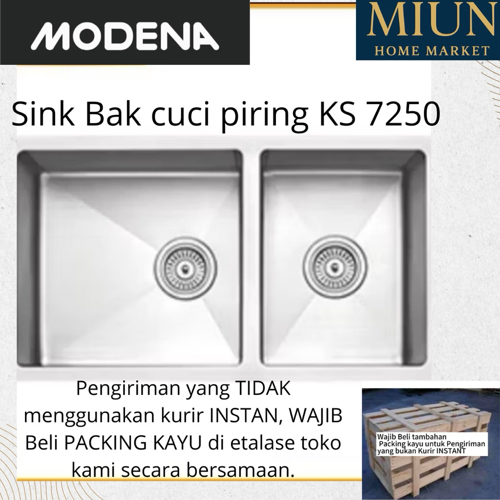 Sink Bak cuci piring Modena KS 7250 ks7250