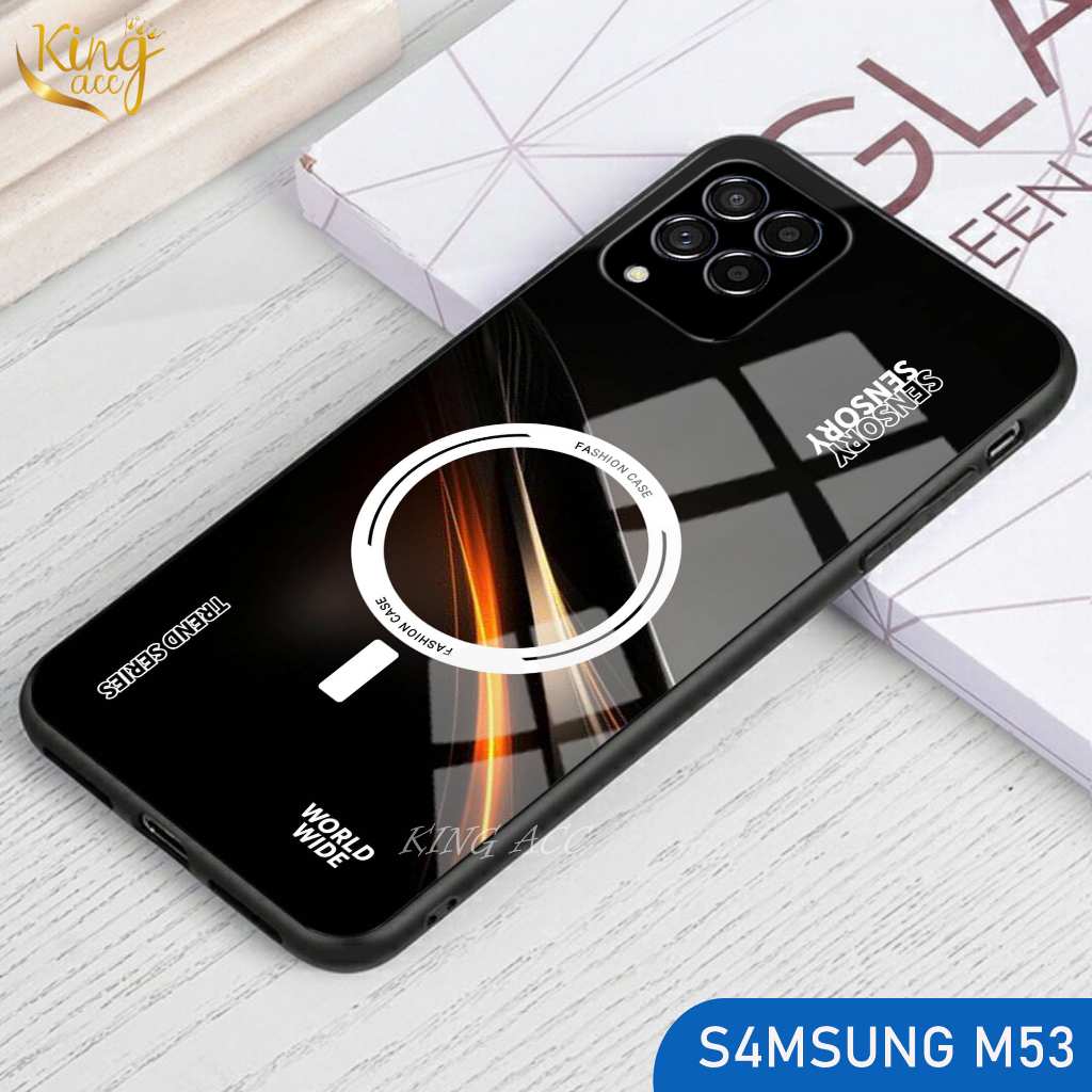 Casing Hp Samsung M53 Softcase Glass Glossy Samsung M53 Case Hp Samsung M53 - K70