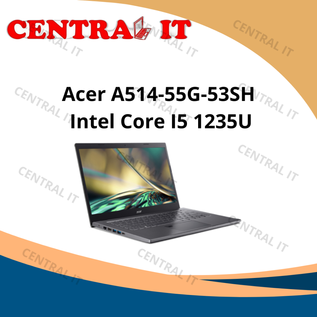 Acer A514-55G-53SH Laptop dengan Intel Core i5 1235U