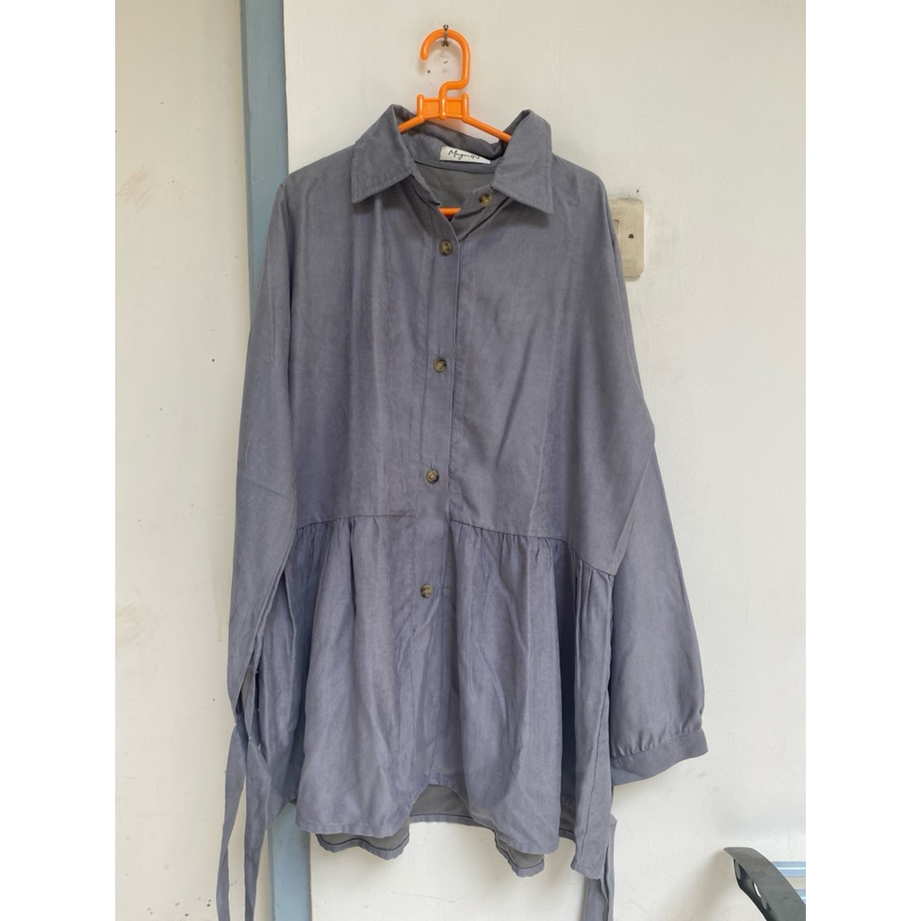 atasan grey mayoutfit