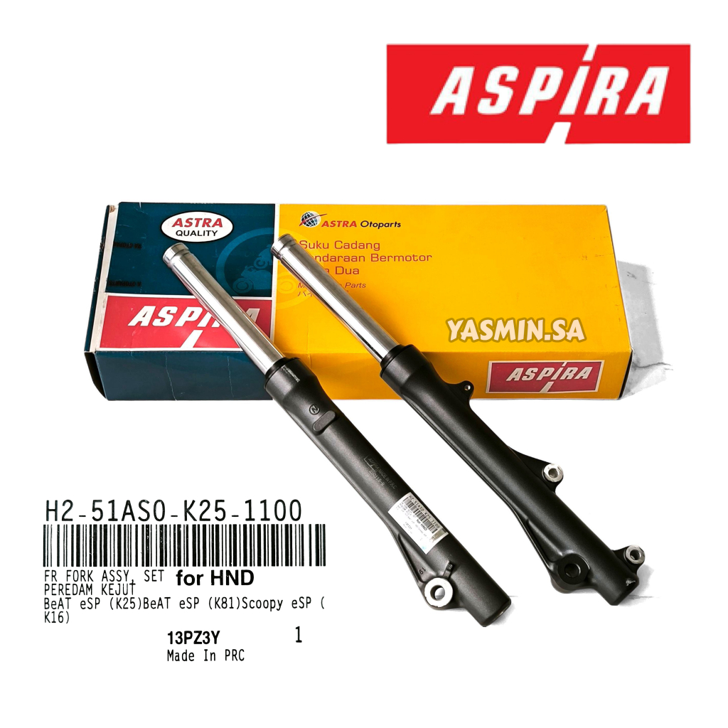 Shock Shockbreaker Depan Set Kanan Kiri Beat Scoopy FI Esp Vario 110 125 150 Spacy Original Aspira