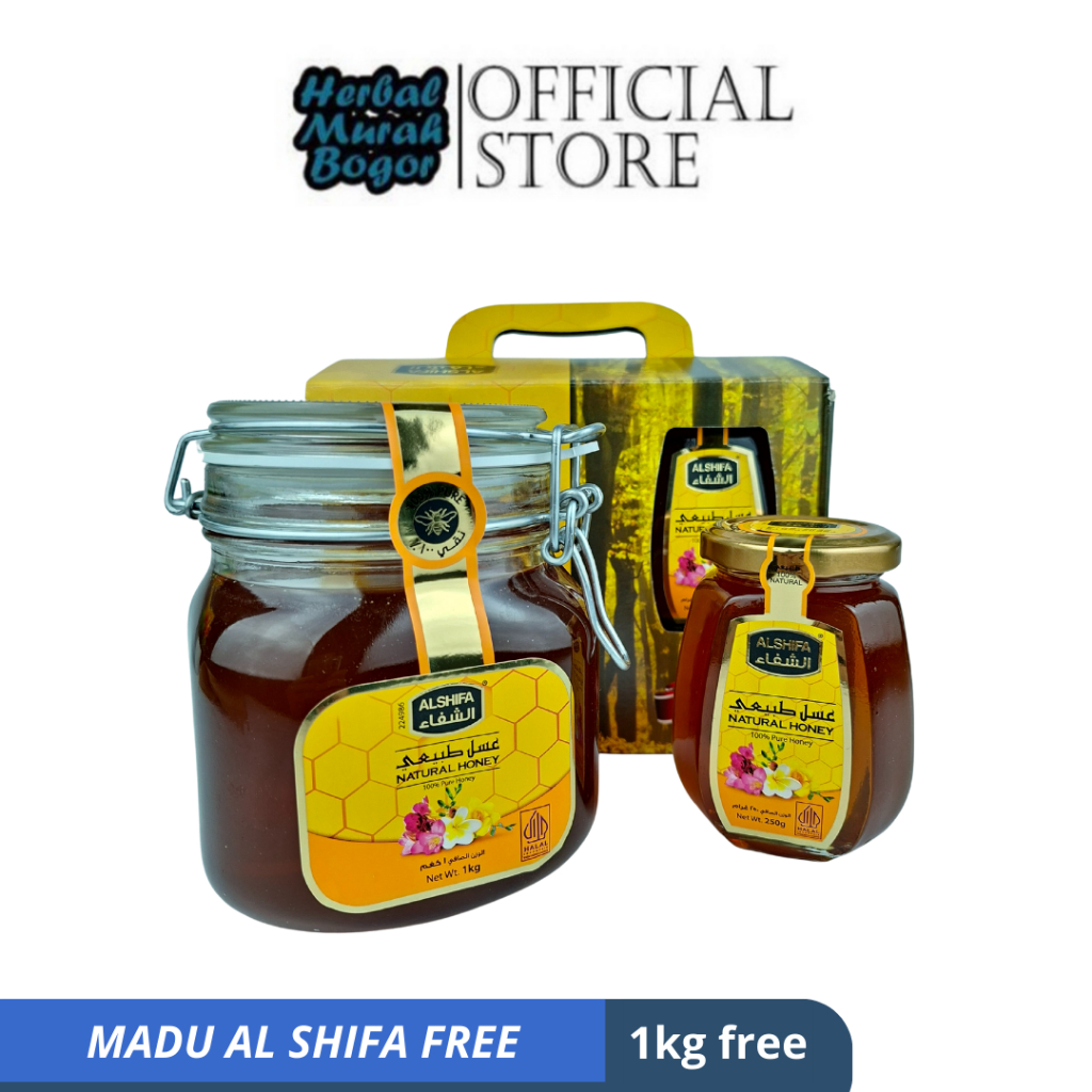 

Madu Alshifa 1 Kg free 250 gr | Madu Murni Alshifa Asli Dari Saudi Arab free 250 Gr