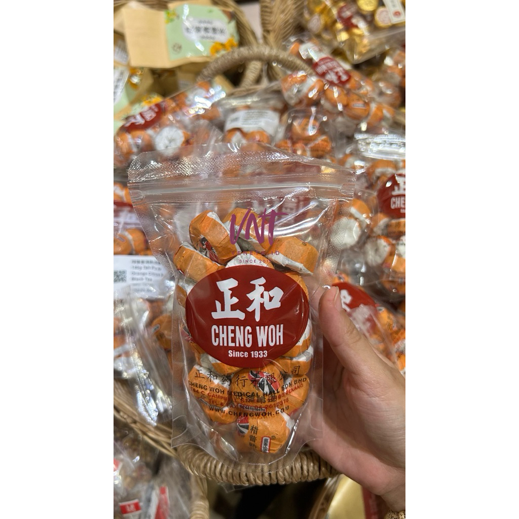 

pu er tea orange citrus cheng woh