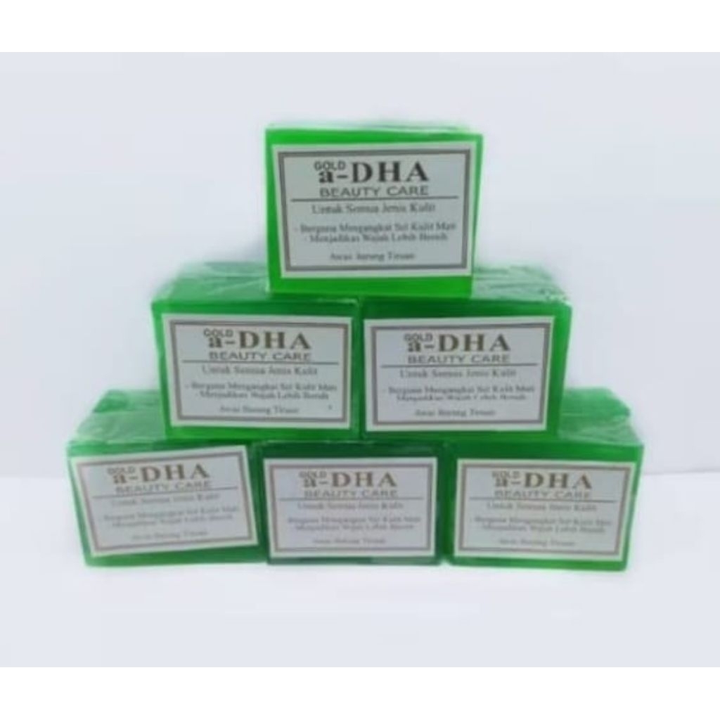 Sabun DHA Hijau pencuci Muka