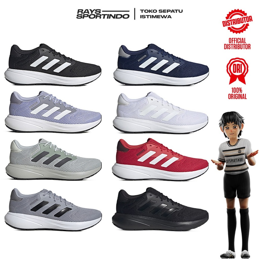 SEPATU RUNNING ADIDAS RESPONSE RUNNER U