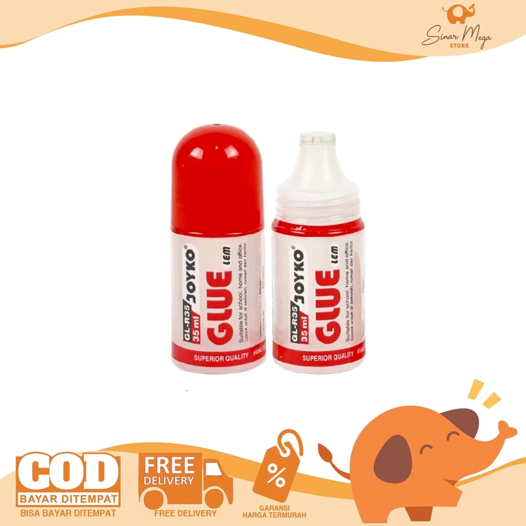 

Glue Liquid 35ml GL-R35 Joyko Lem Kertas