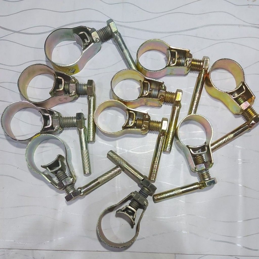 Kleman fiber sawit klem pipa egrek sawit ukuran 38 43