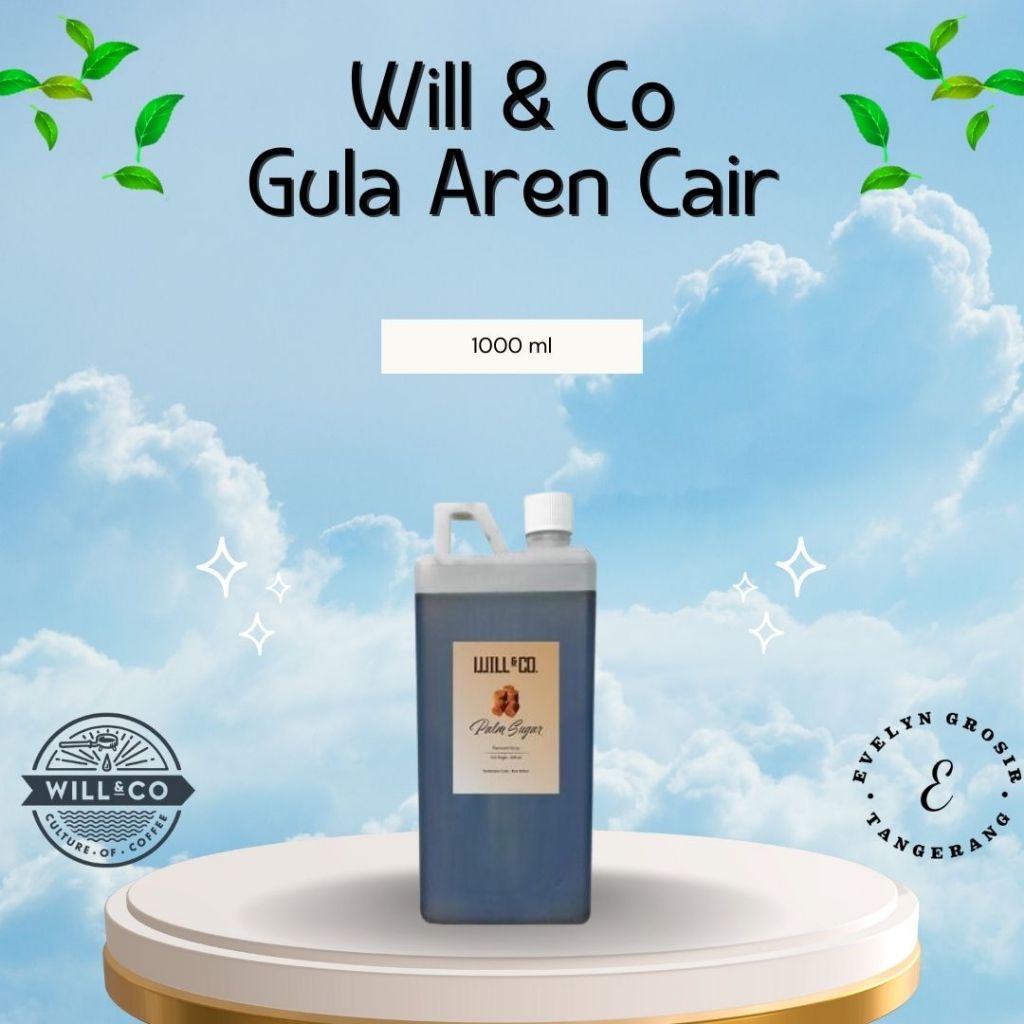 

Will&Co Palm Sugar Signature 1Liter - Gula Aren Cair