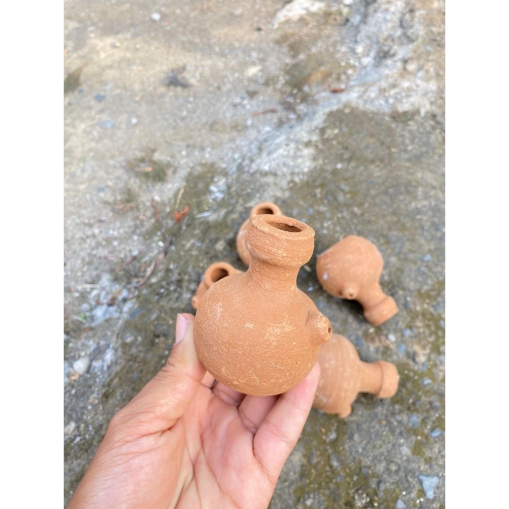 kendi sajen kendil mini tanah liat