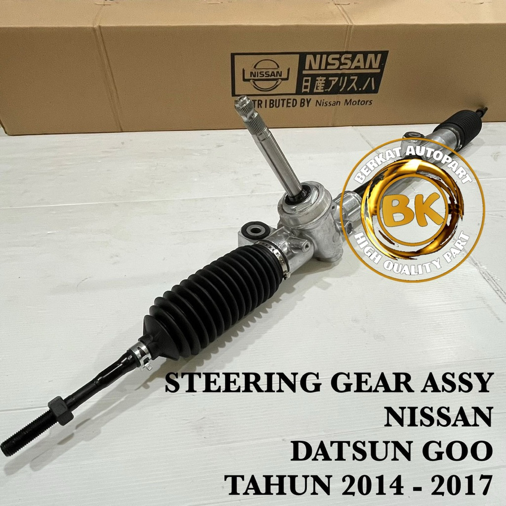 RACK STIR GEAR BOX ASSY NISSAN DATSUN GO ( TAHUN 2014 - 2017 ) KEATAS RAK BAK WOREM WORM BOREM STIR 