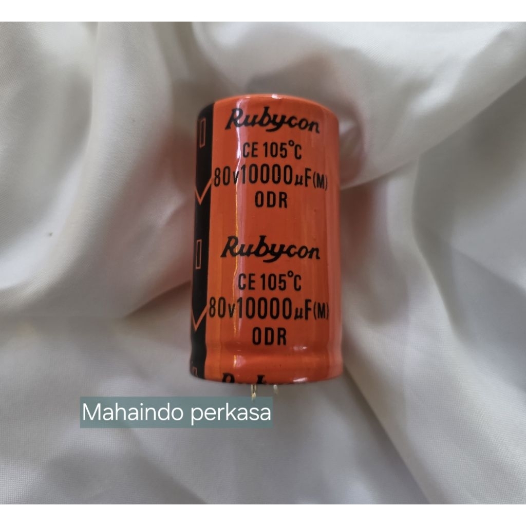 Elco Rubycon 10000uf 80 volt 80v 10000uf Capacitor