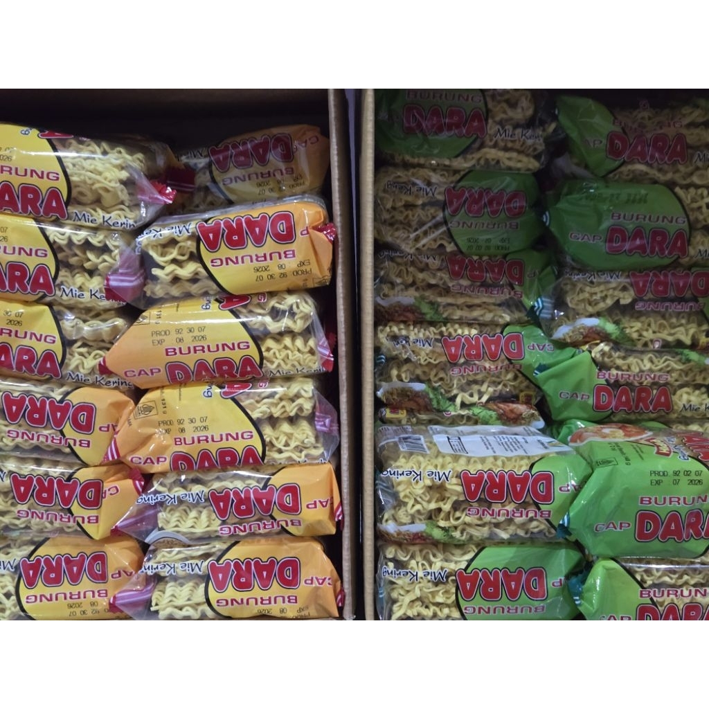 

MIE CAP BURUNG DARA MIE KERING