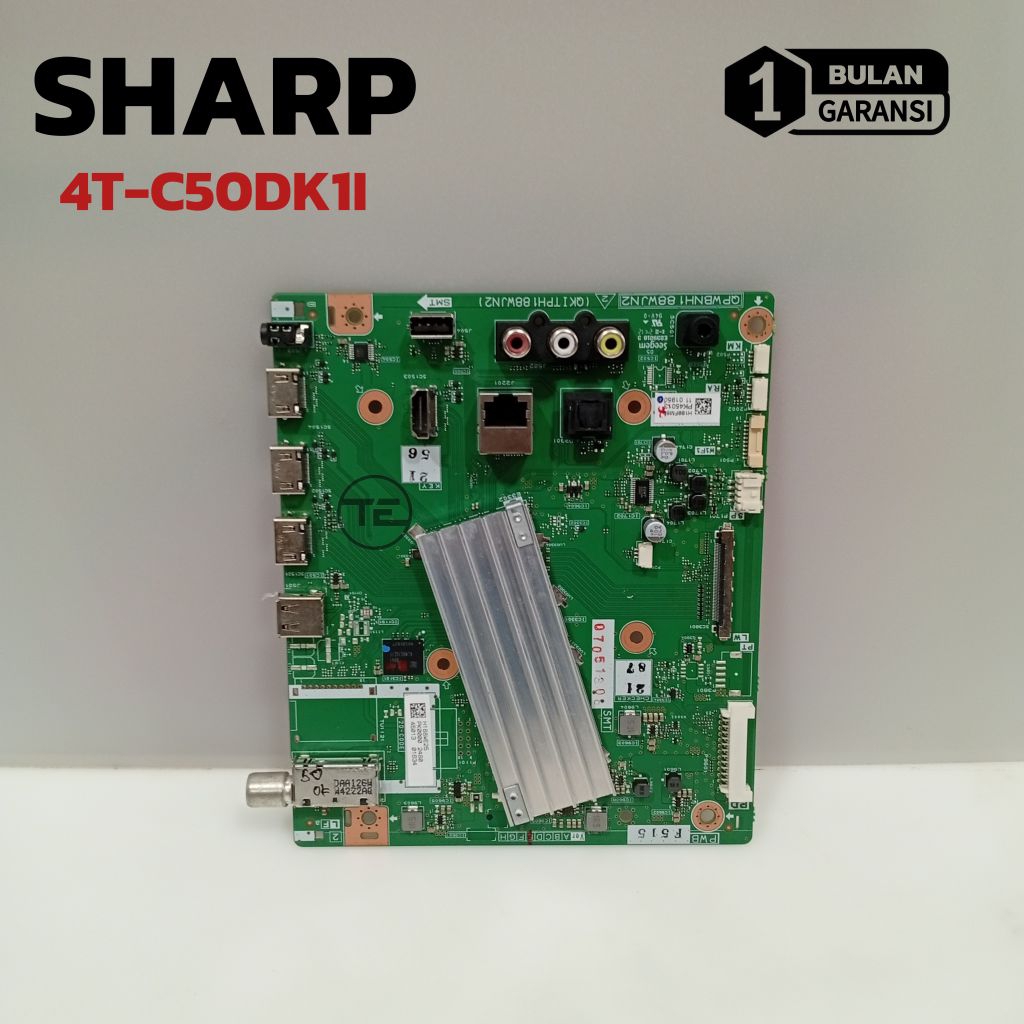 MB SHARP 4T-C50DK1 MESIN TV SHARP 4T C50DK1 MODUL MAINBOARD MOTHERBOAR TV LED SHARP