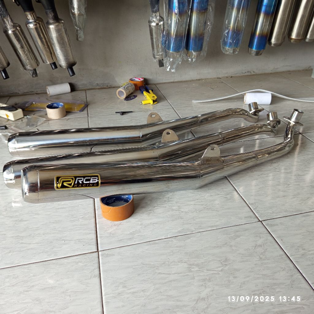 KNALPOT FIZ R POSWAN FIZ MODEL BAMBU RCB