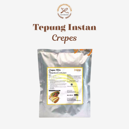 

Jual Tepung Crepes Siap Pakai Kemasan 1 Kg