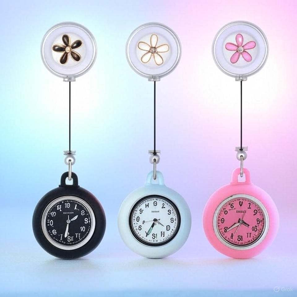 Jam perawat / jam dokter jam gantung elegan dan murah