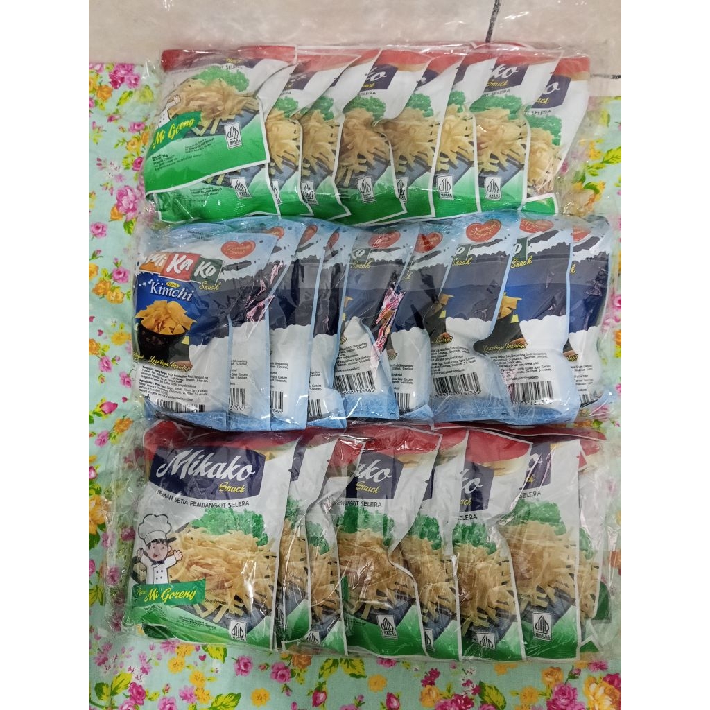 

Mikako Snack 18gr isi 10