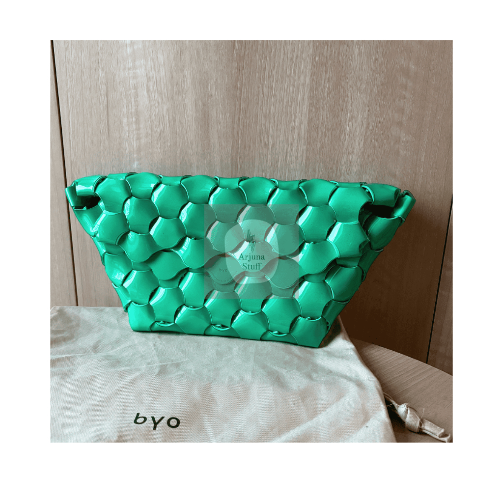 Preloved BYO Clutch Bag in Sea Green