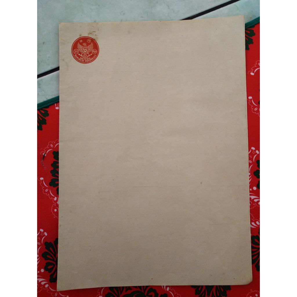 

Kertas Segel, Segel 1979